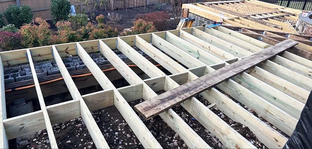 Structural Deck Repairs and Framing Stabilization