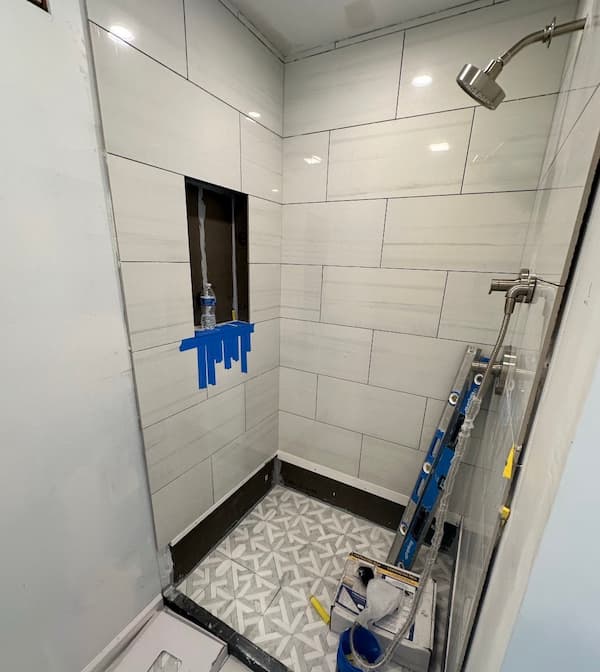 A Stunning New First-Floor Bathroom