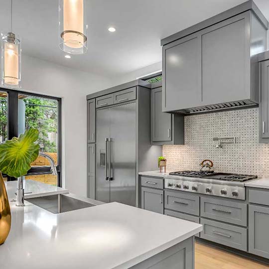 Transitional Kitchen Remodel by Ormeno General Construction project photo