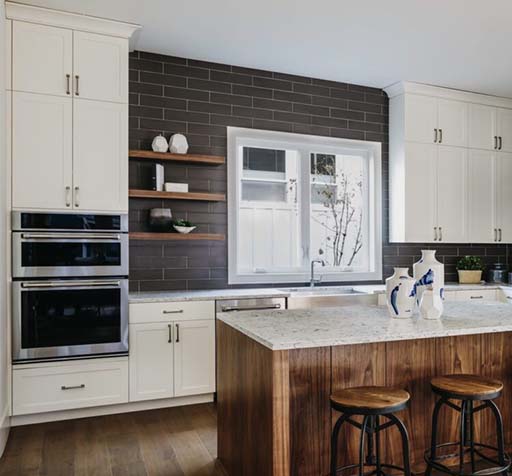 Transitional Farmhouse Kitchen Remodel by Ormeno General Construction project photo